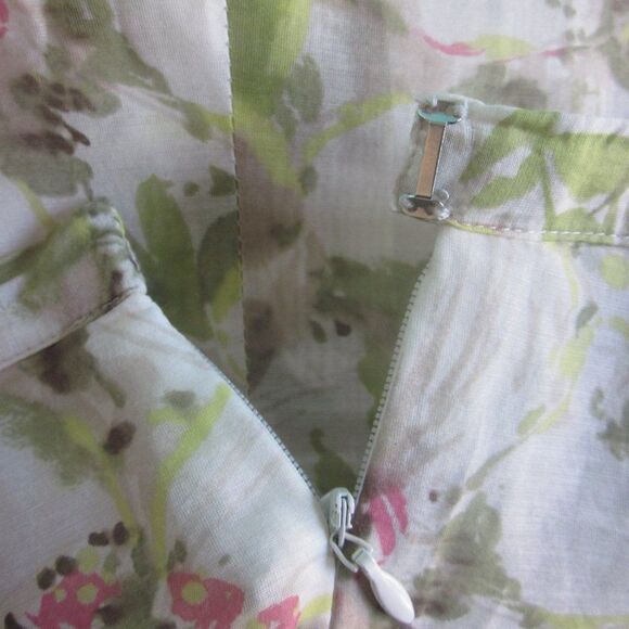 Pendleton Womens Cotton / Silk Lightweight Knee Length Floral Skirt Size 10P - Picture 3 of 12